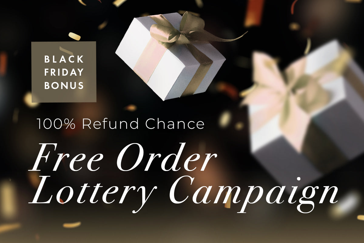 【100% Refund Chance】Free Order Lottery Campaign