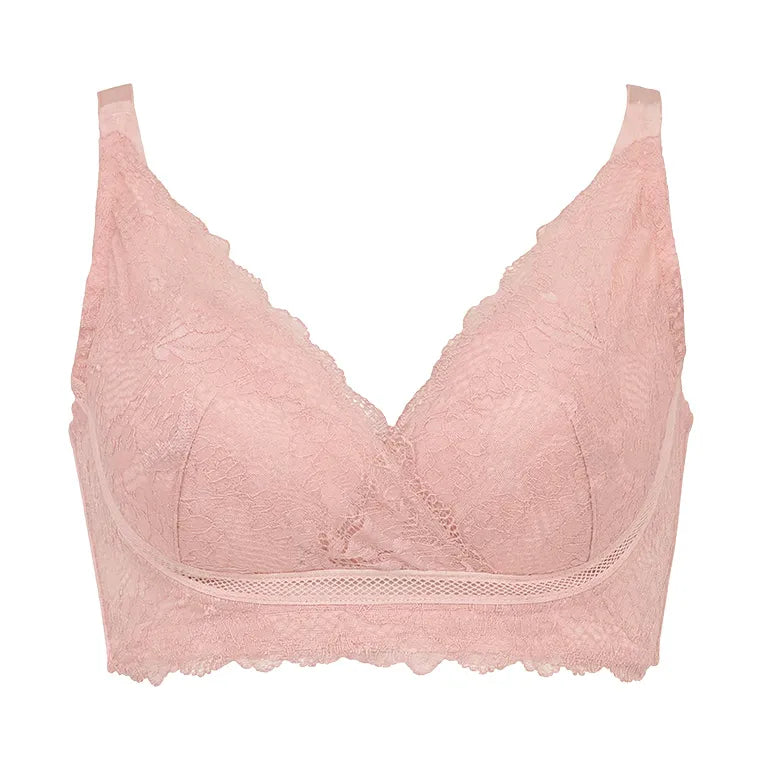 Lacy Minimizer Wireless Bra