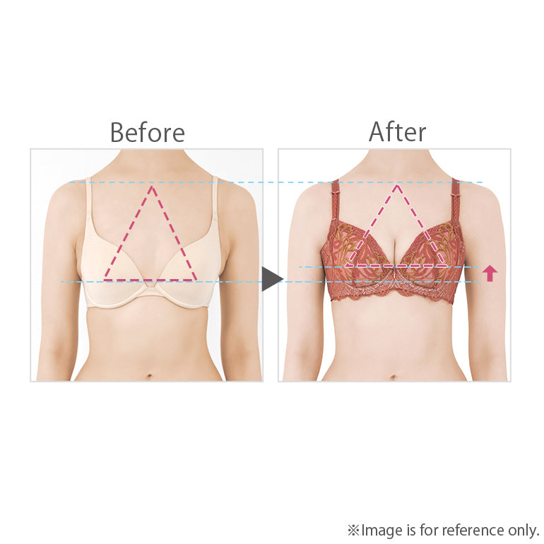 Rose Push-Up Plunge Bra 23A1