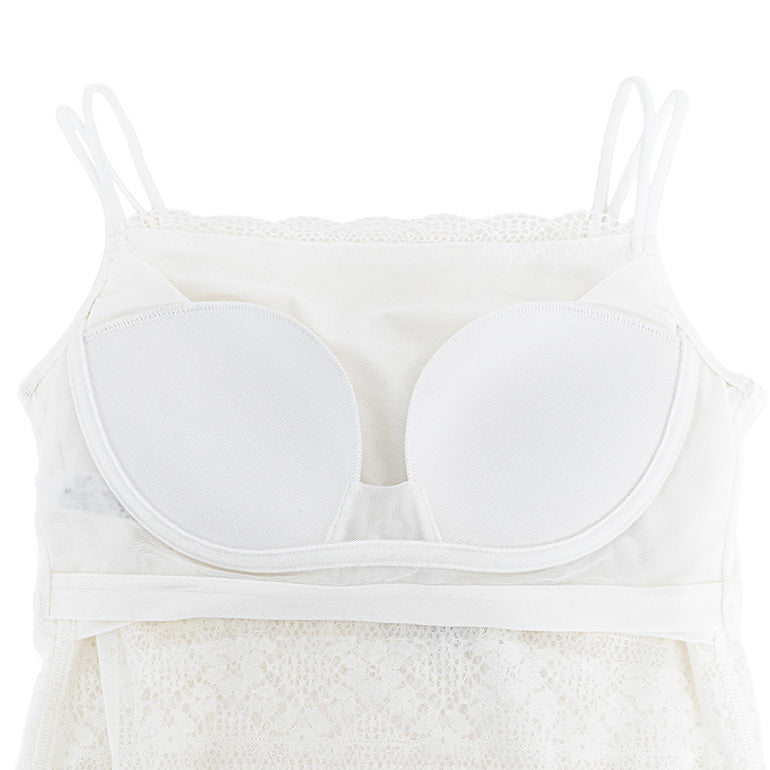 Lacy Bra Camisole 25A1