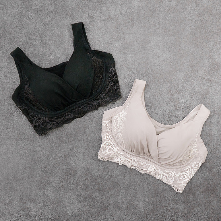 Cotton Catcher Wireless Lace Bra 25