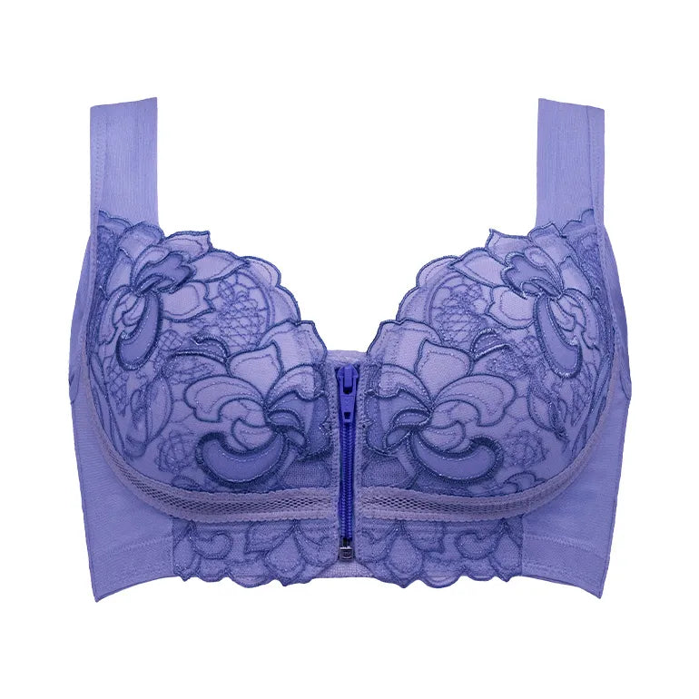 Smooth Front-Zip Shaping Bra 26