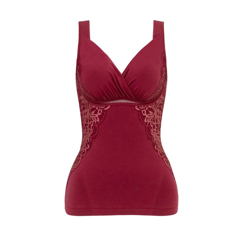 Cotton Wireless Lace Bra Camisole 24