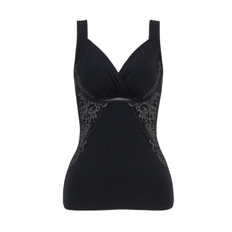 Cotton Wireless Lace Bra Camisole 24