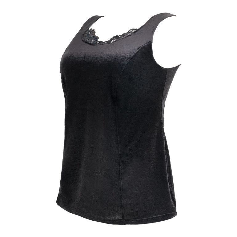 Shiny Velour Bra Camisole 25