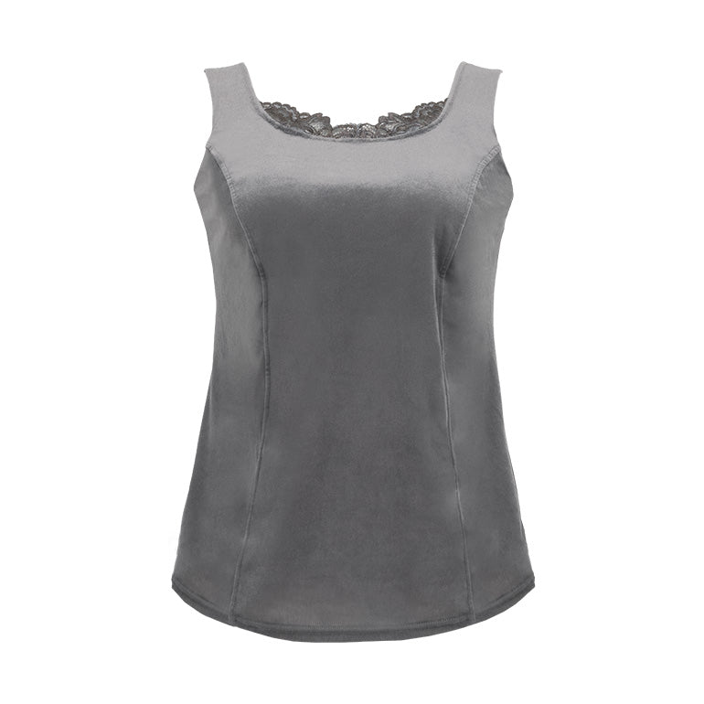 Shiny Velour Bra Camisole 25