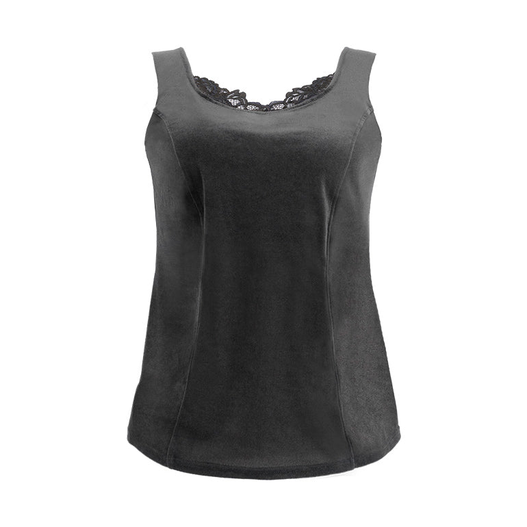 Shiny Velour Bra Camisole 25