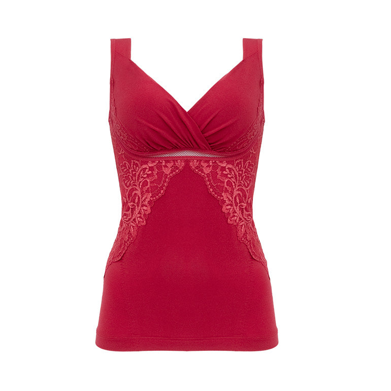 Cotton Wireless Lace Bra Camisole 25