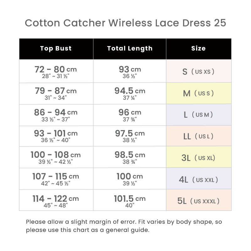 Cotton Catcher Wireless Lace Dress 25