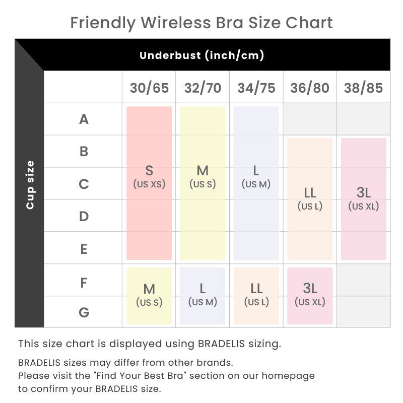 Friendly Wireless Shaping Bandeau Bra