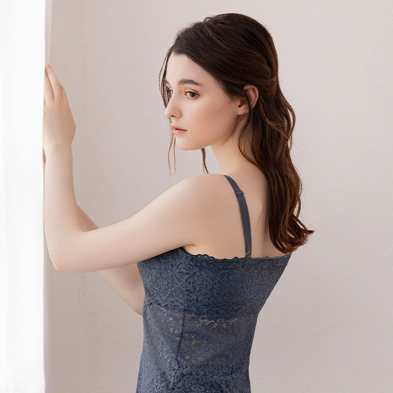 Easy Style Shaping Lacy Long Bra 25