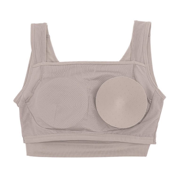 Friendly Squareneck Support Wireless Bra