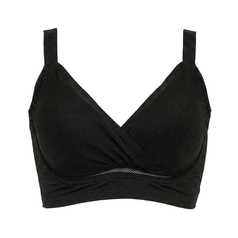 Shoulder-Friendly Cotton Wireless Bra