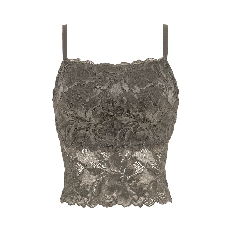 Comfort Lacy Cropped Bra Camisole