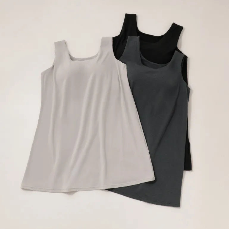 Silk Blend Flare Bra Camisole