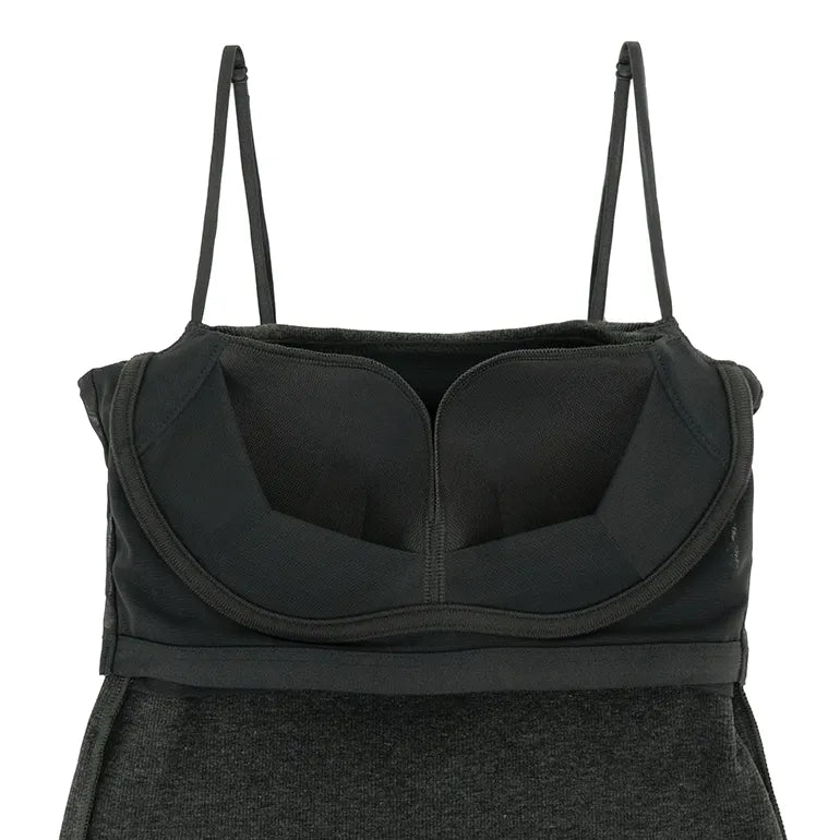 Ribbed Style Shaping Bra Camisole