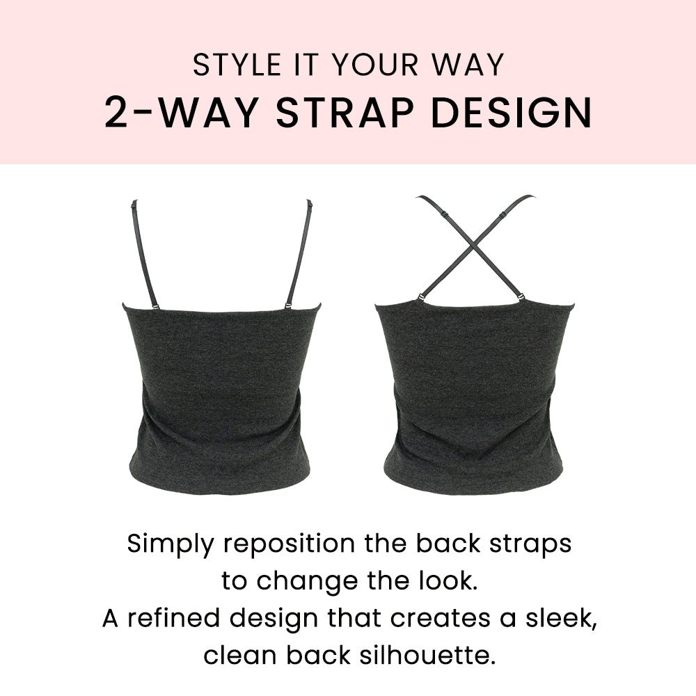 Ribbed Style Shaping Bra Camisole