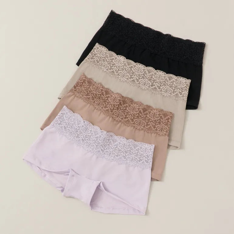 Lace Low-Waist Boyshort