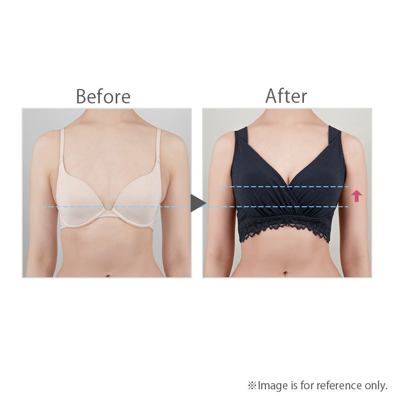 Criss-Cross Wireless Maternity Bra
