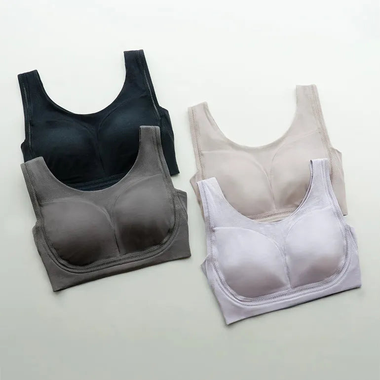 Yukine Silk Blended Soft Light Bra 26