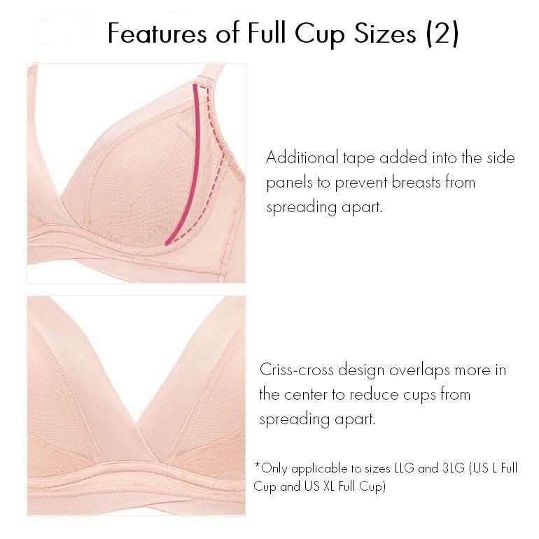 Hug Me Wireless Shaping Bra (Full Cup)