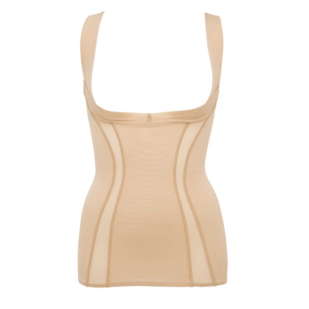 Mesh Bust-Lifting Body Shaper