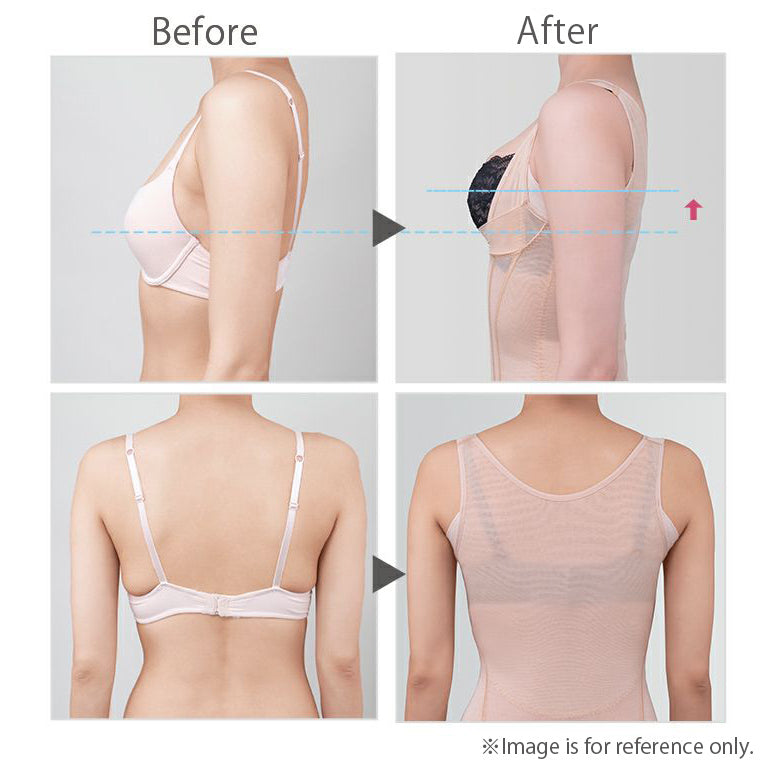 Mesh Bust-Lifting Body Shaper