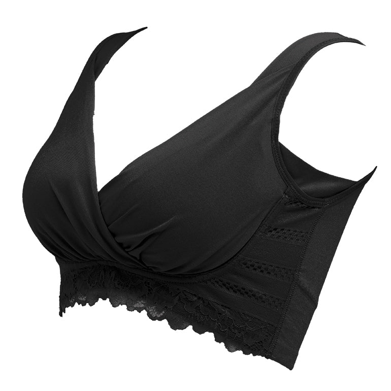 Criss-Cross Wireless Maternity Bra