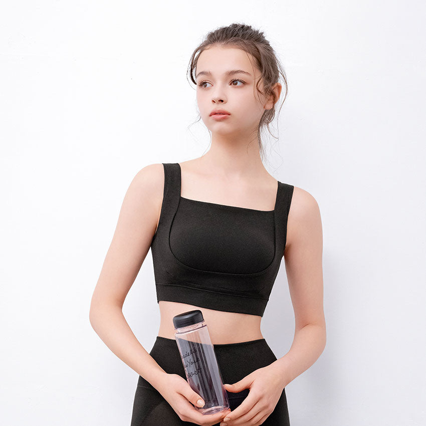 Friendly Squareneck Support Wireless Bra