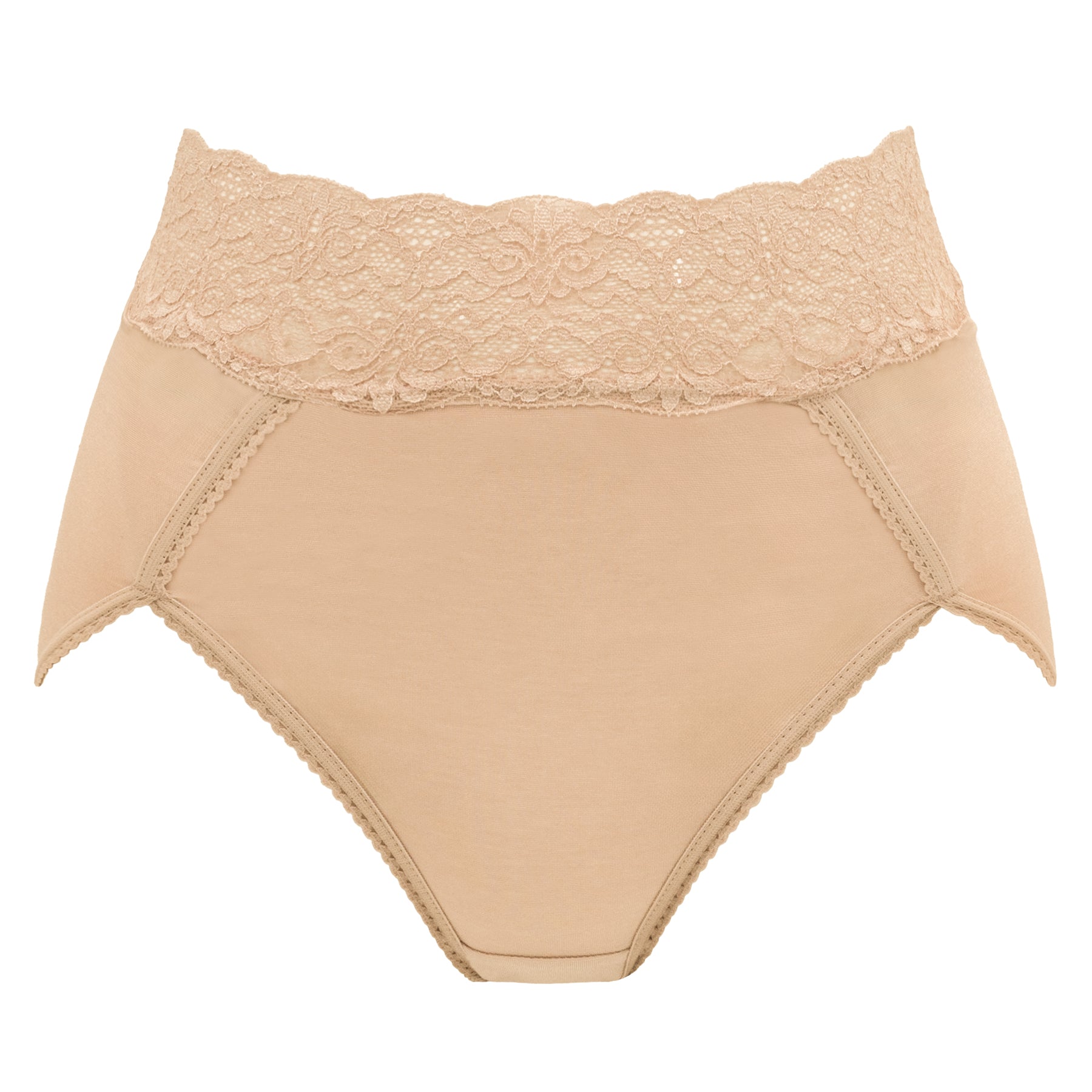 Lace High-Waist French-Cut Shaping Panty