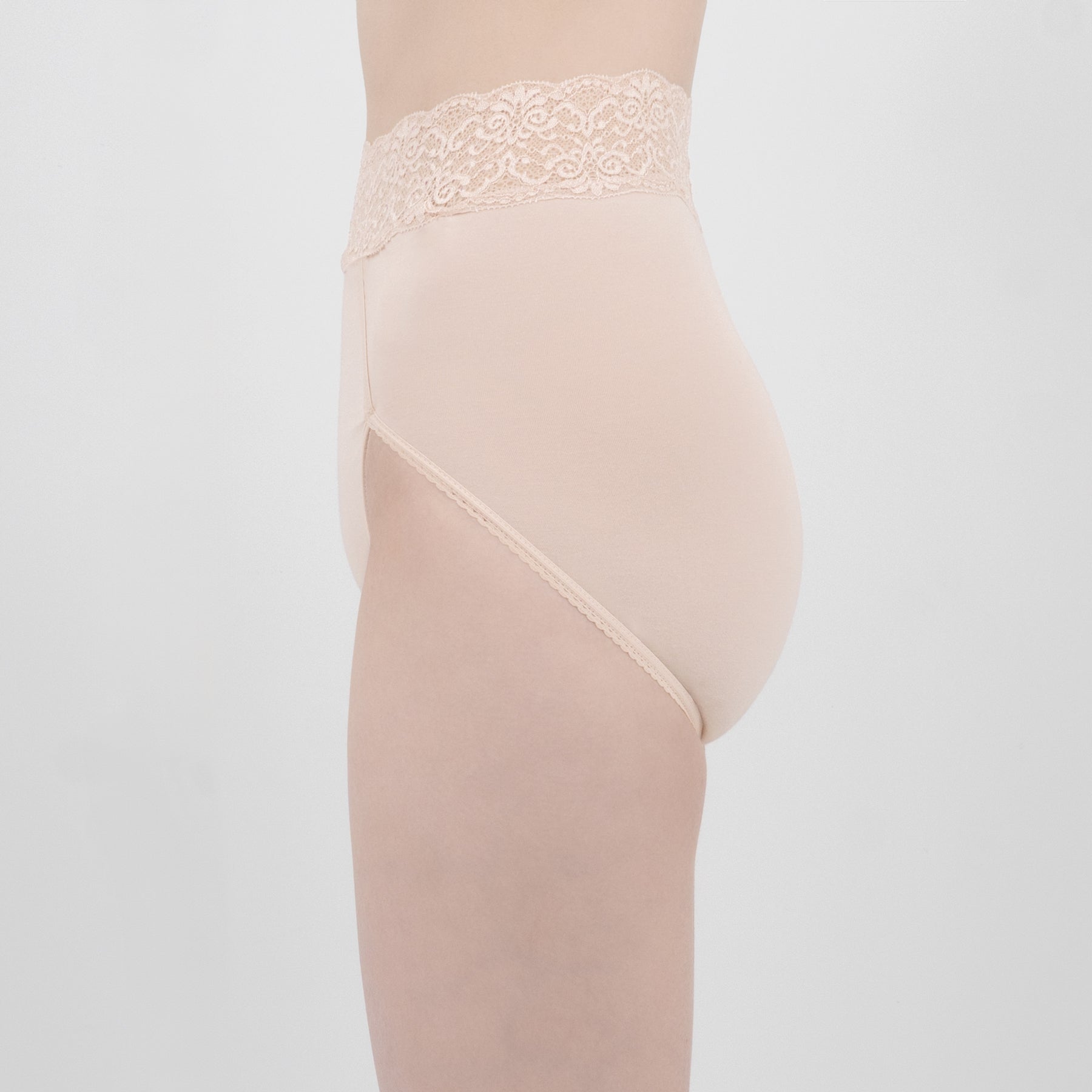 Lace High-Waist French-Cut Shaping Panty