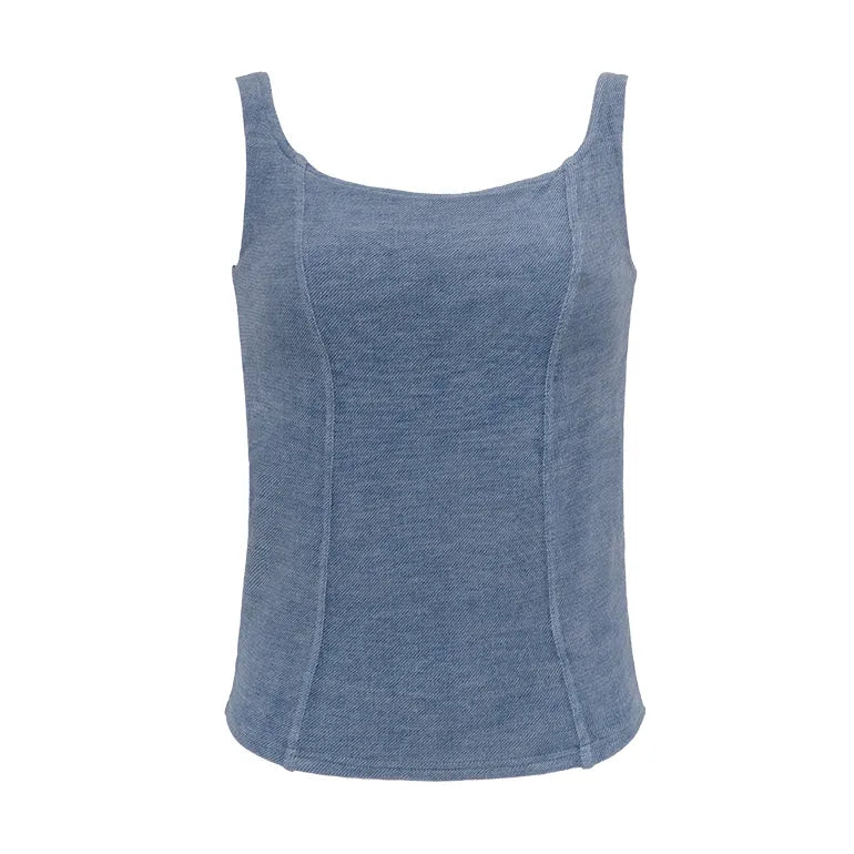 Denim Style Tank Top 26A1