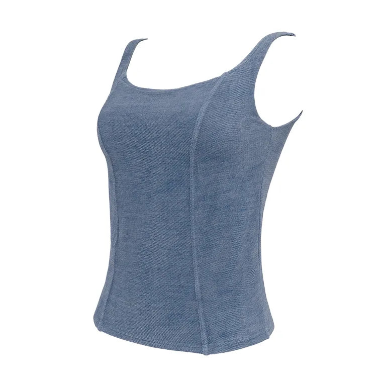 Denim Style Tank Top 26A1