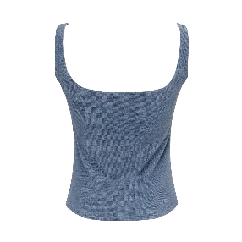 Denim Style Tank Top 26A1
