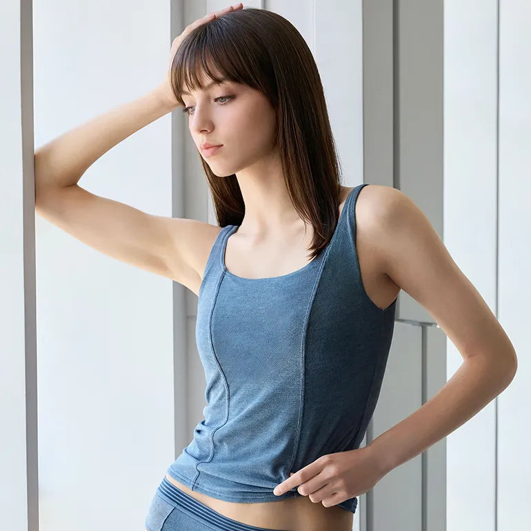 Denim Style Tank Top 26A1