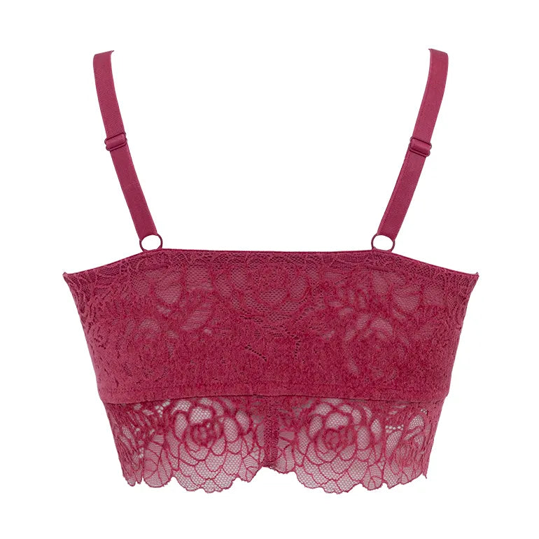 Soft Lacy Wireless Shaping Bra 26A1