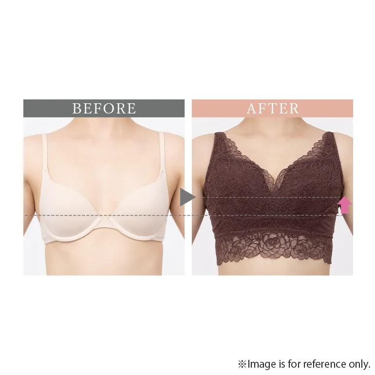 Soft Lacy Wireless Shaping Bra 26A1