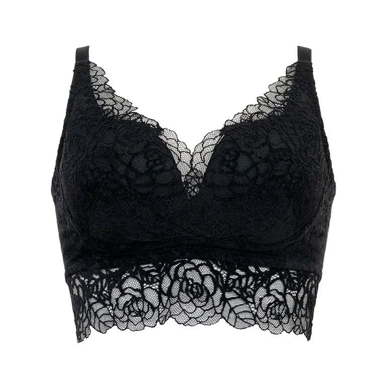 Soft Lacy Wireless Shaping Bra 26A1