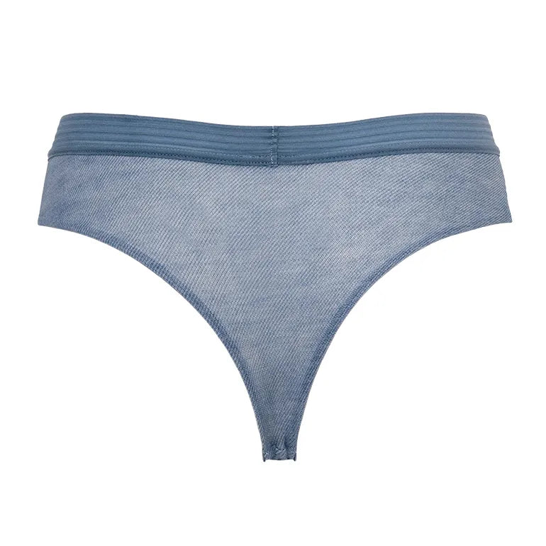 Denim Style Thong 26A1