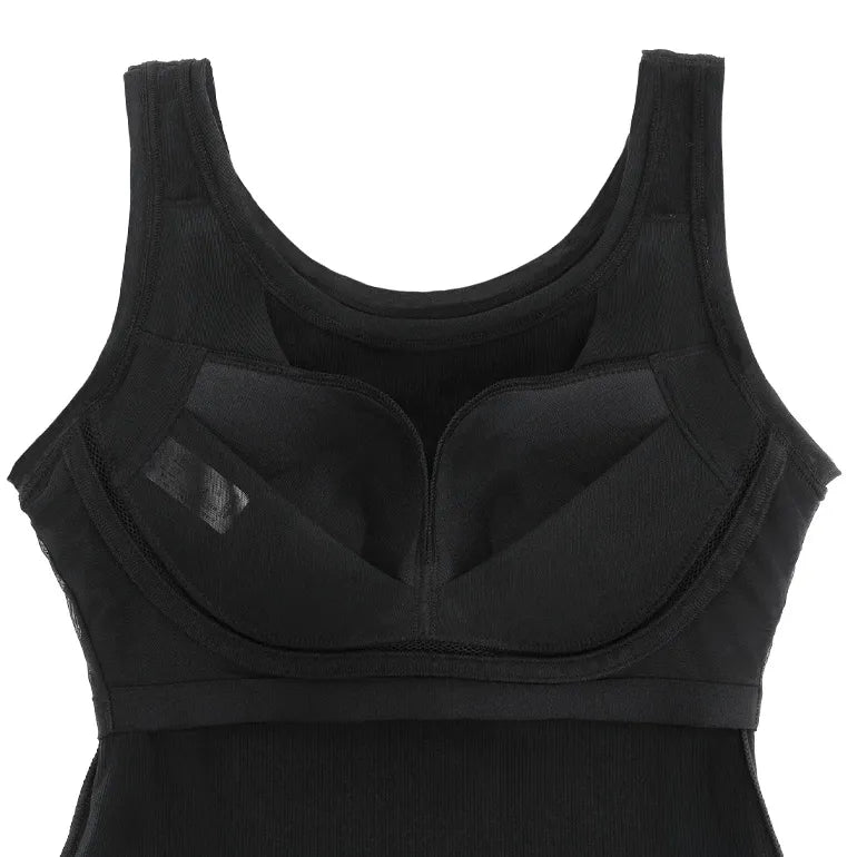 Ribbed Shaping Bra Tank Top