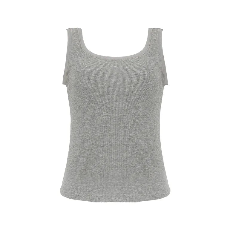 Ribbed Shaping Bra Tank Top