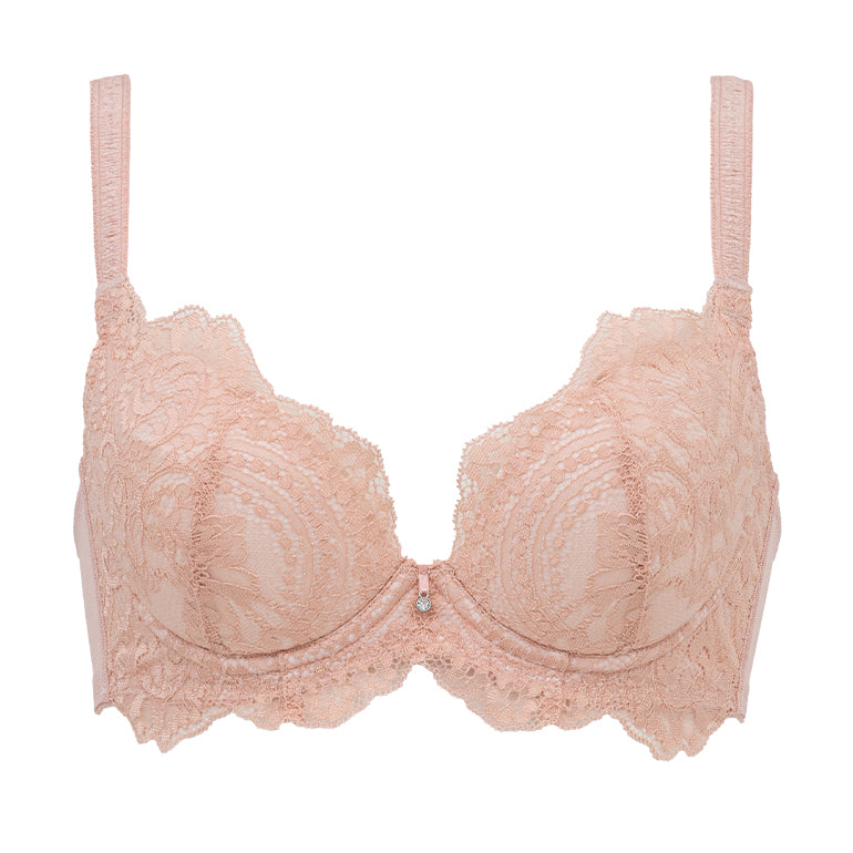 Step 2 Belle Push Up Plunge Bra 23S2. In pastel colors and