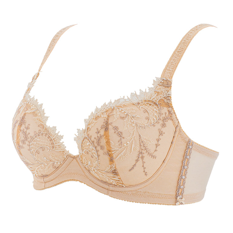 Buy Brachy Girl's Underwired Push up Bra (Glossy Beige,30A) at