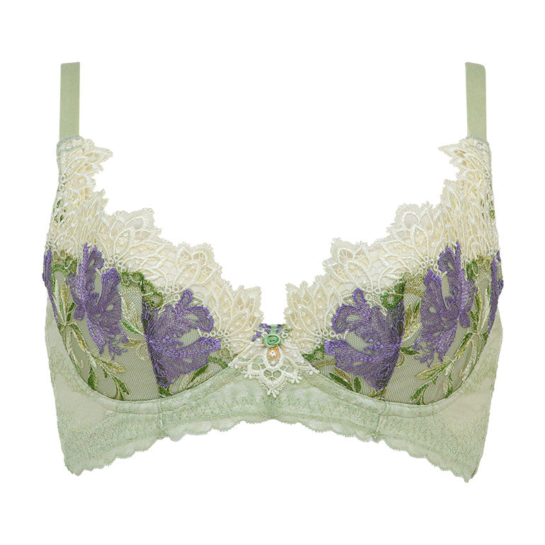 POLLEN EXCLUSIVE Iris Bra(Border) ブラ Step 3 Viola Contour Perfection Bra 25A1 | Smooth Underarm & Side