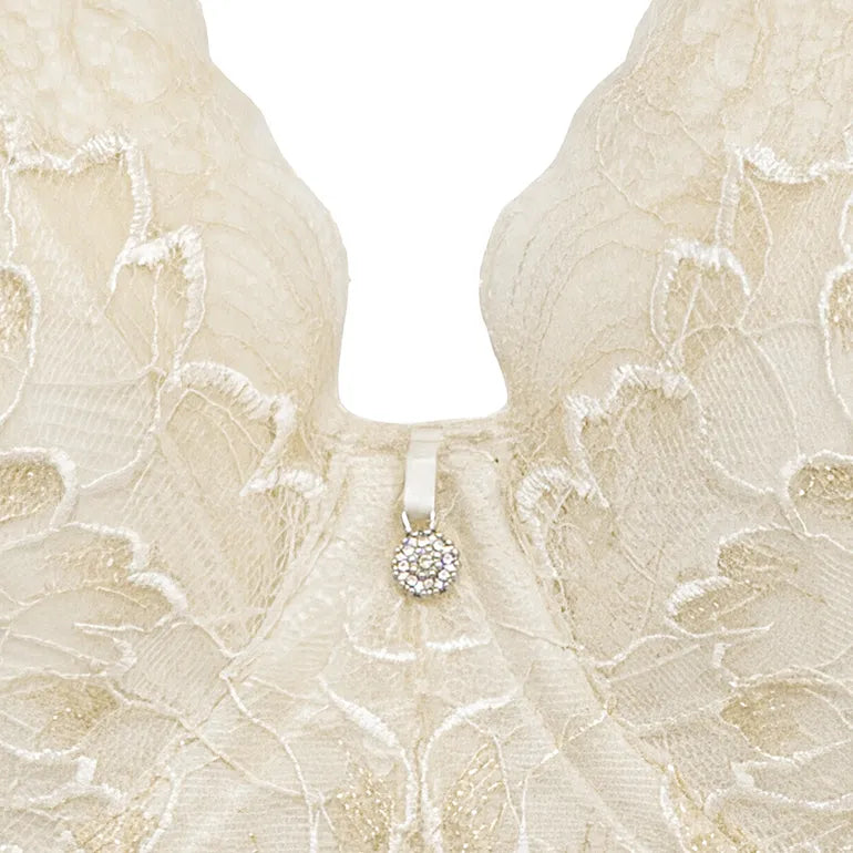 Lacy Minimizer Bra 26S1