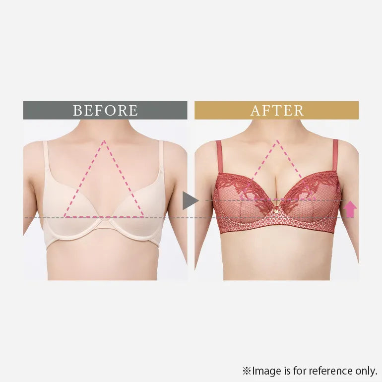 Rose Push-Up Plunge Bra 26A1