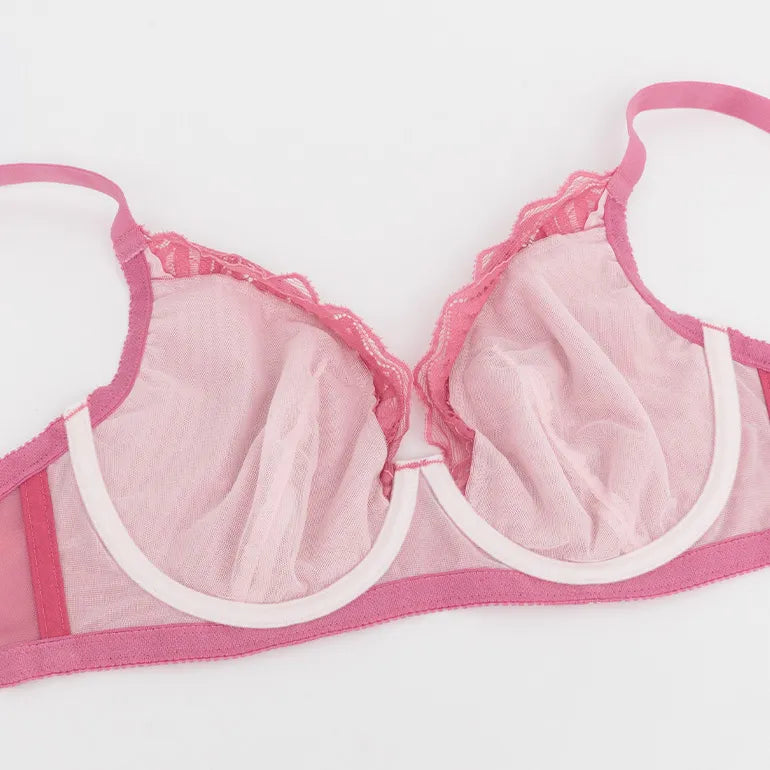 Lacy Minimizer Bra 26A1
