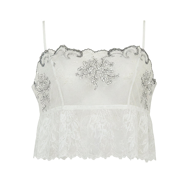 BRADELIS シルク　キャミ＆パンツセット L 新品 Jacqueline Camisole 26S1 | Romantic Mood | Bradelis New York