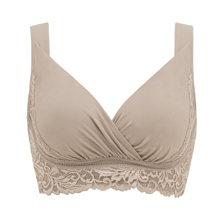 Cotton Catcher Wireless Lace Bra 24