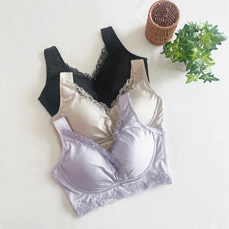 Smooth Lace Wireless Shaping Bra 25
